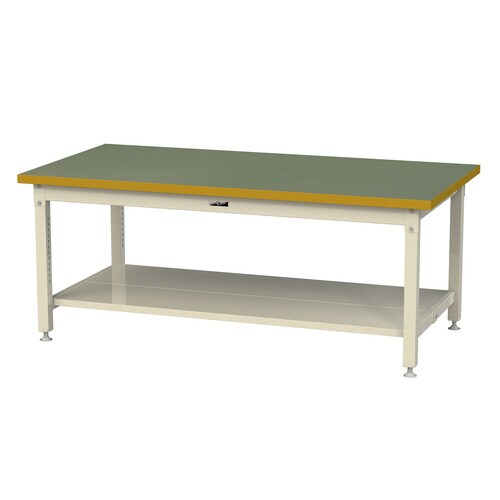 作業台固定式SSR−1890TT−GI全面棚付塩ビ