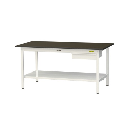 実験台引出付 SLM1575UTTBRWメラミン