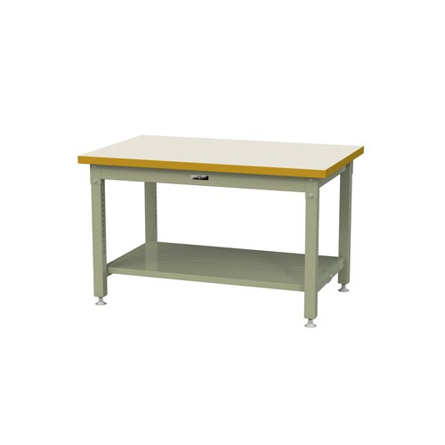 作業台固定式SSM1275TTIG全面棚付メラミン