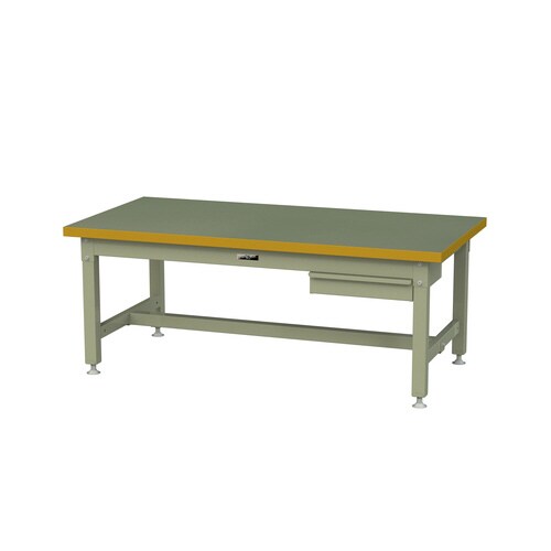 作業台1段引出SSRL1575GG+S1G塩ビ