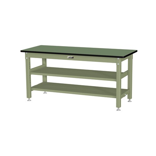 作業台中棚付 SVR1560TTS2GG塩ビ