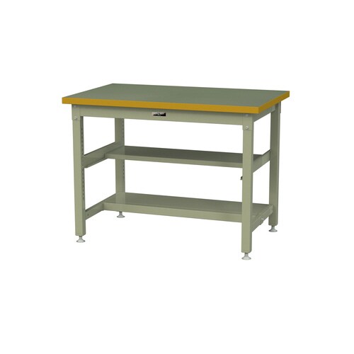 作業台中棚付半面SSRH1275TS1GG塩ビ