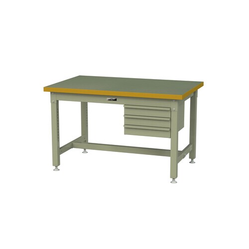 作業台3段引出SSR1275GG+S3G塩ビ