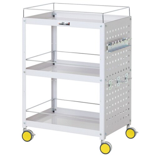 色彩ワゴン3段CWCPF−3−YEコボレ止パネル