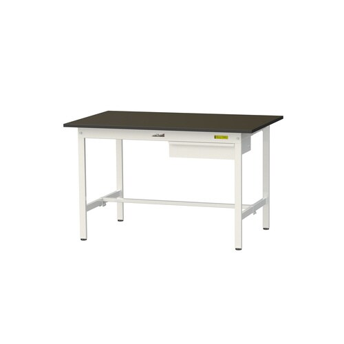 実験台引出付 SLM1275UBRWメラミン