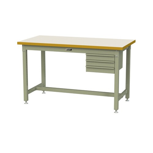 作業台3段引出SSMH1575IG+S3Gメラミ