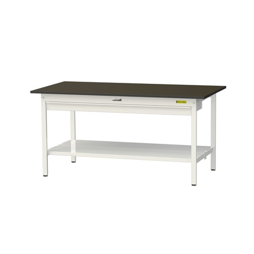 実験台ワイド引出SLM1575WTTBRWメラミン