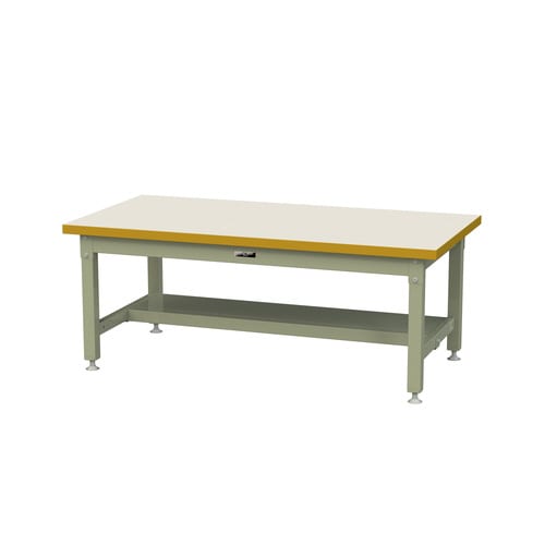 作業台固定式SSML1575TIG半面棚付メラミン