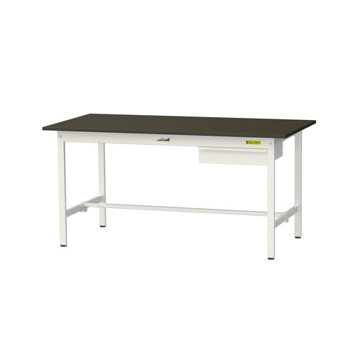 実験台引出付 SLM1575UBRWメラミン