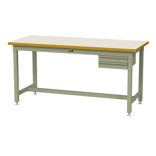 作業台2段引出SSMH1875IG+S2Gメラミ