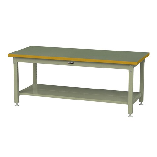 作業台固定式SSR−1875TT−GG全面棚付塩ビ