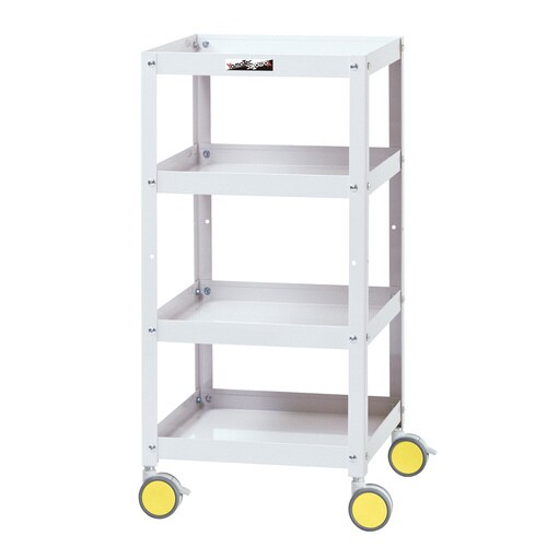 色彩ワゴン4段CWCL−4−YE