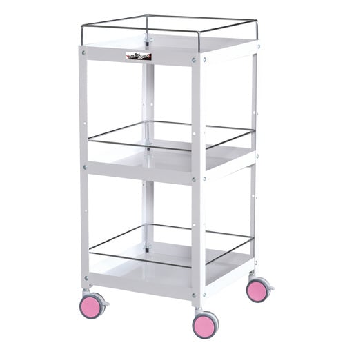 色彩ワゴン3段CWCLF−3−REコボレ止