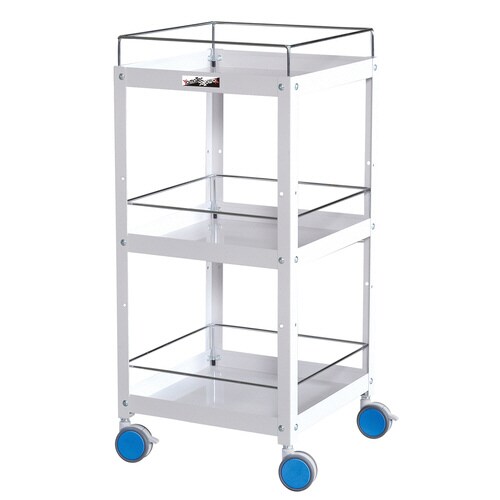 色彩ワゴン3段CWCLF−3−BLコボレ止