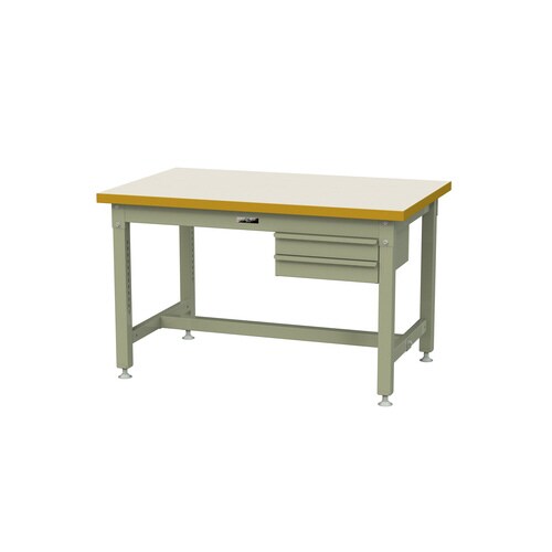 作業台2段引出SSM1275IG+S2Gメラミン