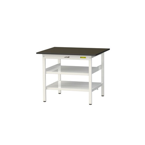 実験台中棚付 SLM975TTFBRWメラミン