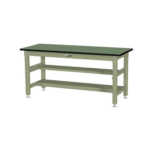 作業台中棚付半面 SVR1560TS1GG塩ビ