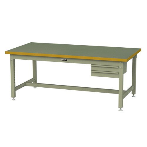 作業台2段引出SSR1890GG+S2G塩ビ