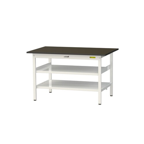 実験台中棚付 SLM1275TTFBRWメラミン