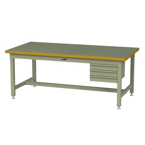 作業台3段引出SSR1890GG+S3G塩ビ