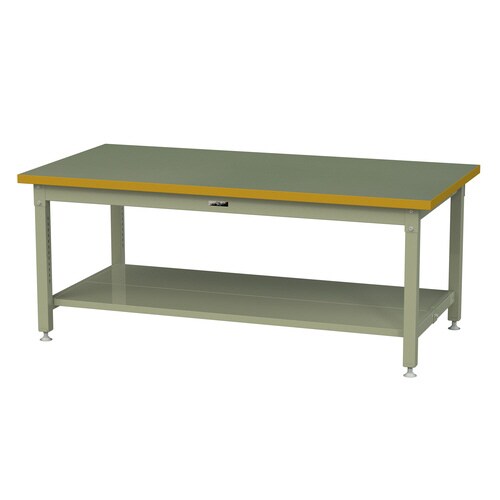 作業台固定式SSR−1890TT−GG全面棚付塩ビ