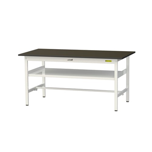 実験台中棚付 SLM1575FBRWメラミン