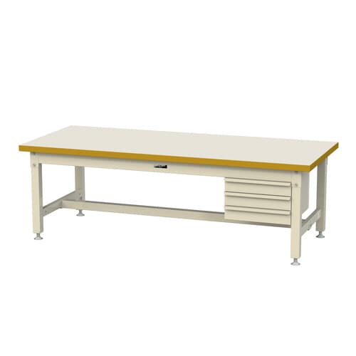 作業台3段引出SSML1875II+S3IVメラミ