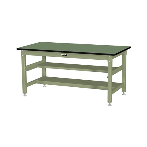 作業台中棚付半面 SVR1575TS1GG塩ビ