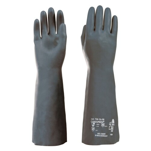 化学防護手袋 カマプレン サイズ8(M) 10双入