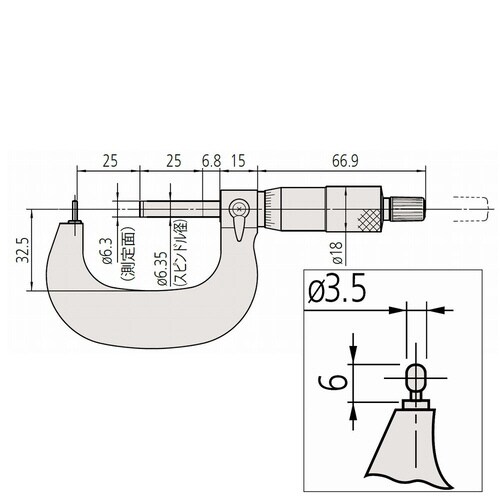 棒球面マイクロ (115−308)