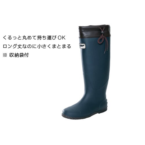 PVCポータブルブーツ フラット底 Mサイズ ネ