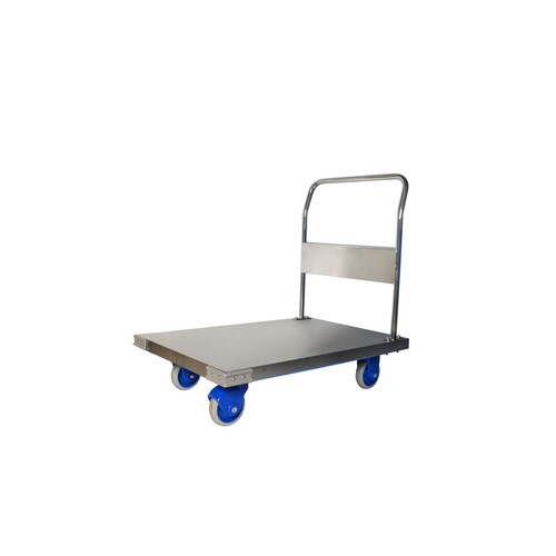 静音ステンレス台車(ハンドル固定式) SUS−30