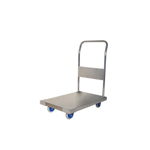 静音ステンレス台車(ハンドル固定式) SUS−10