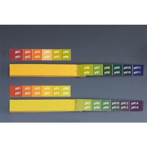 ユニバーサルpH試験紙 JT4610 ブックタイプ
