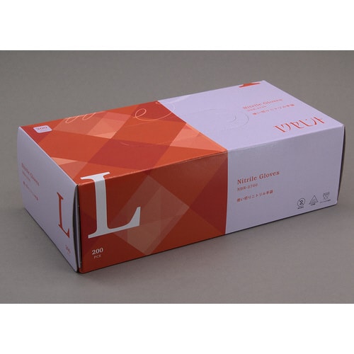 エクセレントニトリル手袋 NBR−2700 (L)