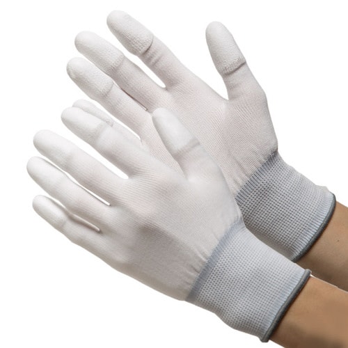 指先ウレタンコーティング手袋 L 10双入