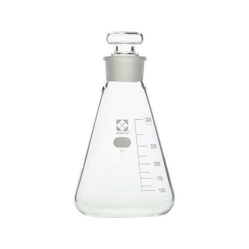 共栓三角フラスコ 300mL