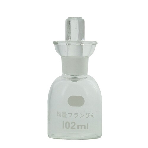 均量フランびん 102mL ガラスカラ―付溝なし