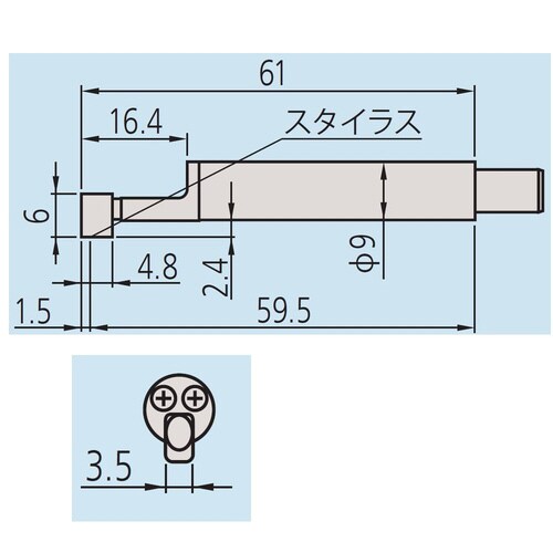 標準検出器(4mN)