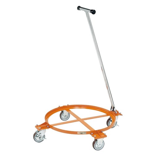 円形ドラム台車(オープンタイプ・取手付)