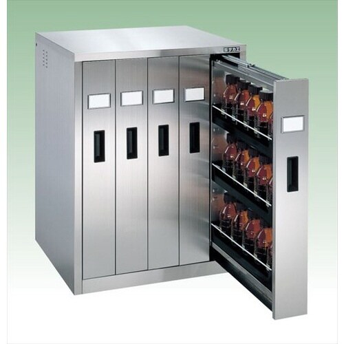 ステンレス薬品保管庫(バーチカルタイプ)