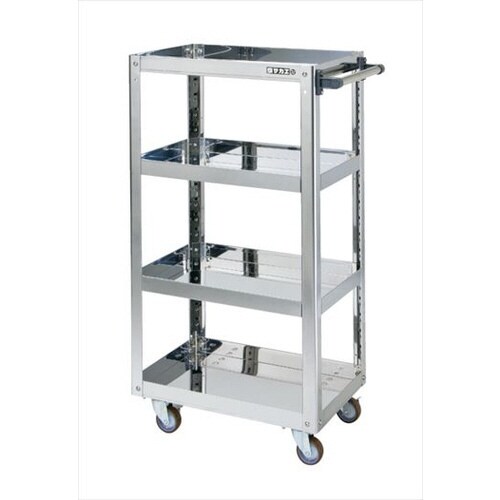 ステンレススーパーワゴン(自在4)