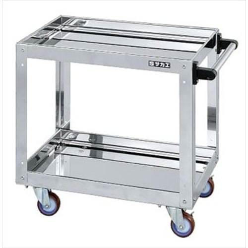 ステンレスCSスーパーワゴン(自在4)