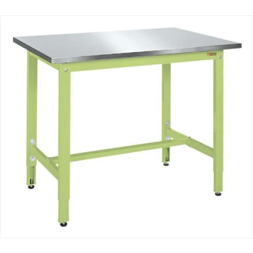 軽量高さ調整作業台(ステンレスカブセ天板)