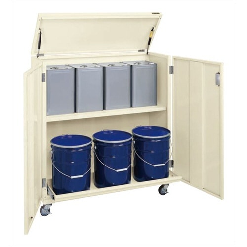一斗缶保管庫(一斗缶・ペール缶兼用タイプ・移動式)