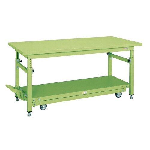 重量作業台TKWタイプ(ペダル昇降移動式)