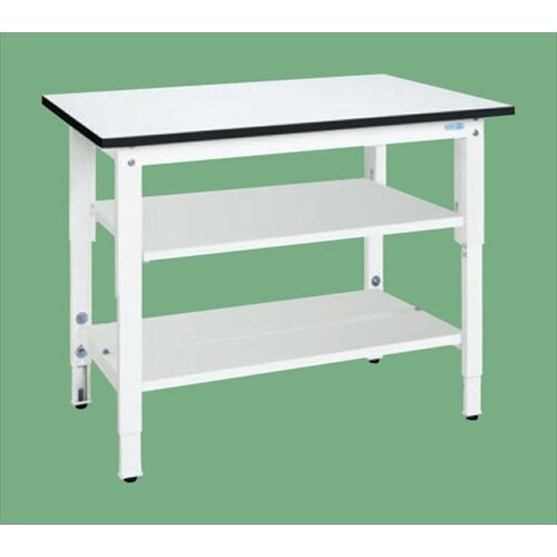 軽量高さ調整作業台TKK8タイプ(中板・中棚付)