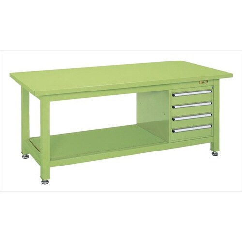 超重量作業台Wタイプ(キャビネットW−4N付)