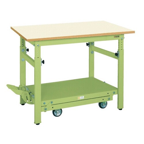 軽量作業台TKKタイプ(ペダル昇降移動式)