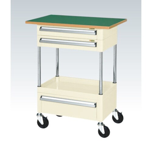 CSパールワゴン(中量タイプ・引出し・天板付)